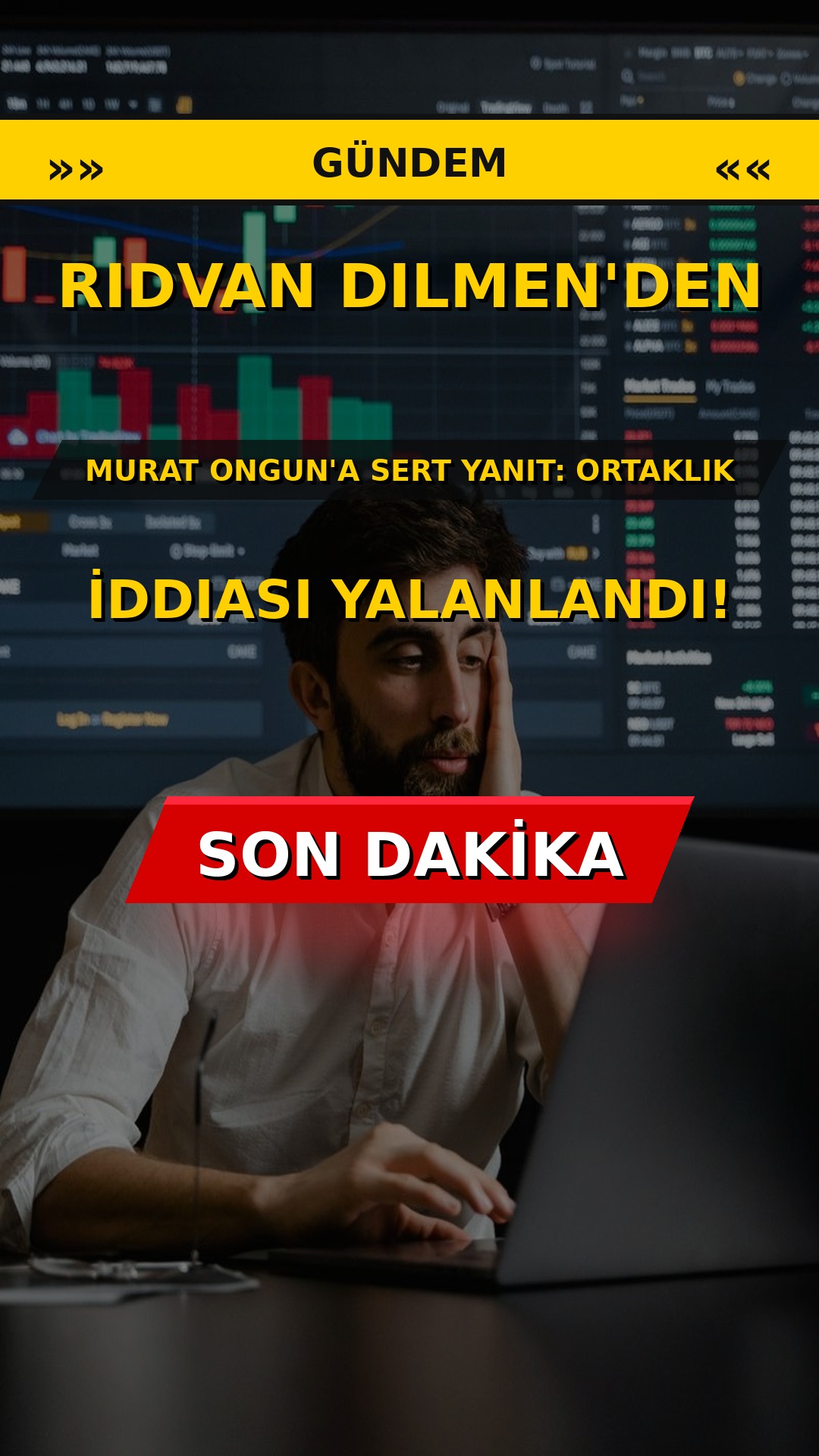 Rıdvan Dilmen'den Murat Ongun'a Sert Yanıt: Ortaklık İddiası Yalanlandı!